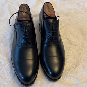 Carmina Shoes; Goodyear; Black; UK 10; US 11; Captoe Oxford; Forest; NEW